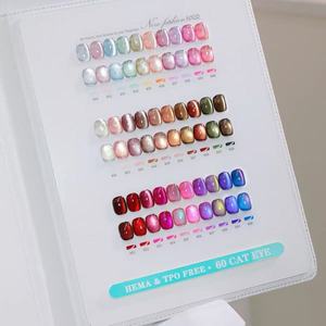 <span class=keywords><strong>Kit</strong></span> de vernis <span class=keywords><strong>gel</strong></span> magnétique <span class=keywords><strong>UV</strong></span> effet œil de chat 60 couleurs Danny Coll pour professionnels et salons de manucure - Product Image 3