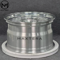 Rines de Aleación Maxtera Forjados Personalizados con Bordes Pulidos y Acabado Cepillado Estilo LM para BMW, Porsche, Audi, AMG, 370Z, GT-R, Mustang, Corvette