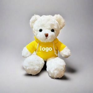 Low MOQ 30cm12 Inch Custom Cute Teddy Bear Plush Toy <b>T</b>-Shirt Design Soft Welcome Gifts Christmas Thanksgiving Holiday Gift - Product Image 1