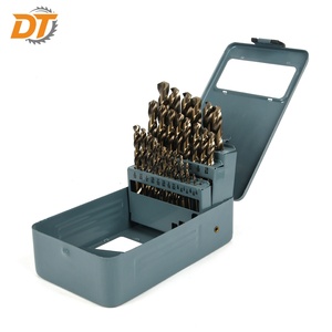 סט מקדחי מתכת אימפריאליים באורך מלא, 29 חלקים, HSS ו-HSS קובלט, עם קופסת ברזל - Product Image 2