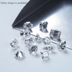 Rực rỡ moissanite đá 8mm 9mm 6.5mm 7.5mm D Trắng vvs đá mossanite Diamante đồ trang sức vòng rực rỡ moissanite - Product Image 6