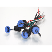 Conjunto de Cable con Conector WEIPU SP17 Personalizado, Original, IP68, 2-10 Pines, Arnés de Cables Chapado en Oro para Uso Marino y Exterior, LED IPC-620 OEM