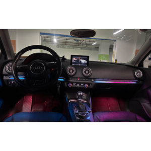 ชุดไฟตกแต่งภายในรถยนต์แบบกำหนดเองสำหรับ Audi A3/S3 ปี 2019-2020 Symphony LED ไฟบรรยากาศแผงหน้าปัดและประตู ผลิตจากโรงงาน - Product Image 6