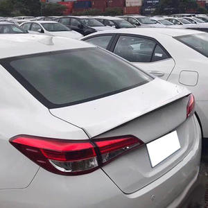 อุปกรณ์ตกแต่งรถยนต์สำหรับ Toyota Sedan Vios Yaris ด้านหลัง<span class=keywords><strong>ส</strong></span>ปอยเลอร์วิงลิป2019 + วั<span class=keywords><strong>ส</strong></span>ดุ ABS - Product Image 5