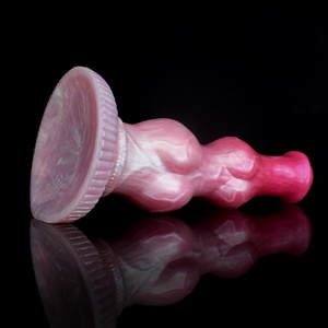 Multi Color Dog <b>Dildo</b> Silicone Anal Beads With Sucker Adult 18 Butt Plug Female Massage Strapon <b>Dildo</b> for Women - Product Image 6