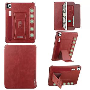 เคสแท็บเล็ตป้องกันการตกพร้อมช่องเสียบปากกาและสายรัดข้อมือสำหรับ <span class=keywords><strong>iPad</strong></span> <span class=keywords><strong>Air</strong></span> 4 <span class=keywords><strong>5</strong></span> 10.9ตัวดูดแม่เหล็กทำจากห<span class=keywords><strong>น</strong></span>ัง - Product Image 6