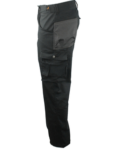 Pantalones de trabajo de carga personalizados Uniforme de ropa de trabajo de construcción de poliéster transpirable con múltiples bolsillos para trabajadores - Product Image 3