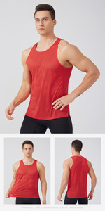 Chaleco Deportivo para <span class=keywords><strong>Hombre</strong></span>, <span class=keywords><strong>Verano</strong></span>, Transpirable, Secado Rápido, Sin Mangas, para Maratón, Running, Fitness, con <span class=keywords><strong>Tirantes</strong></span> - Product Image 5