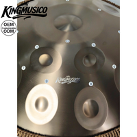 Custom Professional Handpan Steel Drum | Tuned Handcrafted Percussion Instrument for Sound Healing & Performance