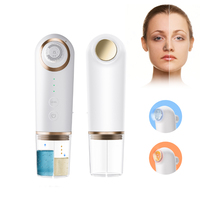 Nettoyeur facial à bulles nano, aspirateur de points noirs, aspirateur de pores avec chauffage et refroidissement, appareil de beauté hydro-facial pour usage domestique