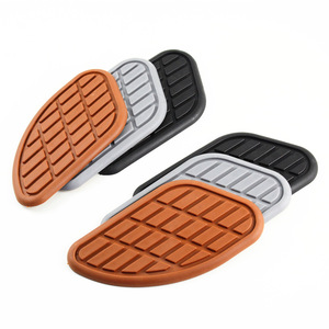 Autocollants de réservoir de carburant rétro universels protège-jambes latéraux antidérapants accessoires de modification de moto motos - Product Image 5