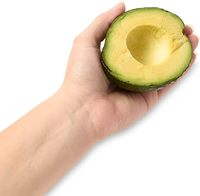 Avocadomessen, multifunctioneel, voor snijden en ontpitten, fruitpulp-scheiders, roestvrijstalen mes en antislip handvat