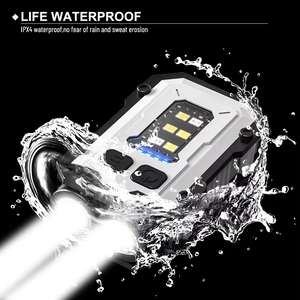 Dual-<b>light</b> multi-function magnetic mini flashlight side <b>light</b> outdoor work <b>light</b> - Product Image 4