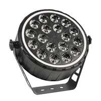 Projecteur de Scène LED Par Can 18x12W RGBW 4-en-1 DMX en Plastique – Offre Spéciale