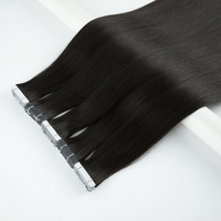 Extensions à bandes adhésives sans couture, pointes douces et épaisses, sans perte de cheveux, vente en gros d'usine, qualité certifiée OEM, support après-vente