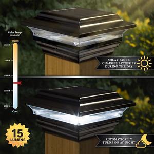 Lámpara <span class=keywords><strong>de</strong></span> <span class=keywords><strong>poste</strong></span> <span class=keywords><strong>de</strong></span> puerta LED Solar Serie 6000 <span class=keywords><strong>de</strong></span> alta calidad, <span class=keywords><strong>precio</strong></span> bajo, alumbrado público <span class=keywords><strong>de</strong></span> jardín, corte <span class=keywords><strong>de</strong></span> tapa <span class=keywords><strong>de</strong></span> <span class=keywords><strong>luz</strong></span> <span class=keywords><strong>de</strong></span> Pilar doblado - Product Image 4