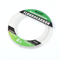 Ligne de pêche en fluorocarbone de haute qualité 100% fluorocarbone, 50 mètres, ligne de pêche en mer, pêche à la carpe, pêche à la perche, ligne en carbone haute résistance