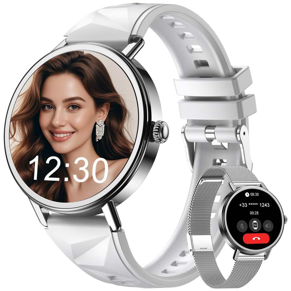 Spo2 Report Sleep 1.5 Inch Smart Watch HD Call Answering Fitness Tracker Sports Modes ...