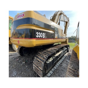 Excavatrice sur chenilles hydraulique Caterpillar 330BL d'occasion de haute qualité, 30 tonnes, avec moteur, pompe, faible nombre d'heures de travail, prix attractif - Product Image 1