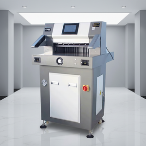 <b>Hydraulic</b> Heavy Duty Digital Electric A4 Semi-Automatic Paper Cuter Paper Cutting Machine - Product Image 1