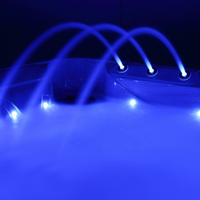 Bain à remous extérieur de luxe - Spa en acrylique pour 7 personnes avec jets de massage corporel complet, éclairage d'ambiance LED et certification CE/ETL.
