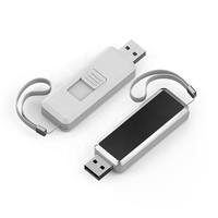 Clé USB 2.0/3.0 haute vitesse UP255 en plastique ABS ultra-résistant avec fonction LED, cordon inclus, garantie 1 an