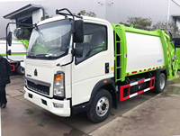 Camion Compacteur de Déchets Urbains Chinois pour la Collecte et la Gestion des Déchets, Capacités 5m³, 6m³, 8m³, 10m³ - Prix Compétitif