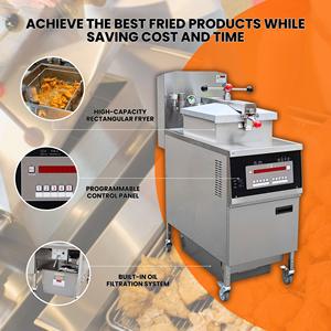 Meilleure vente Frites belges Conception d'économie de main-d 'œuvre automatique Broast 12 Psi Plantain Cutter Machine et <span class=keywords><strong>friteuse</strong></span> - Product Image 2