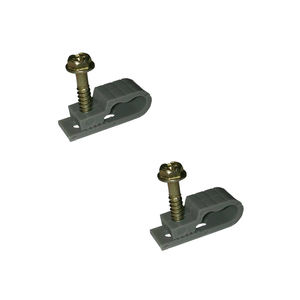 Double câble coaxial Clip à vis Nylon PA66 Matériau Résistance aux UV pour <span class=keywords><strong>TV</strong></span> Box Routeur <span class=keywords><strong>Antenne</strong></span> 5-10mm Diamètre du câble | <span class=keywords><strong>Prix</strong></span> de gros - Product Image 2