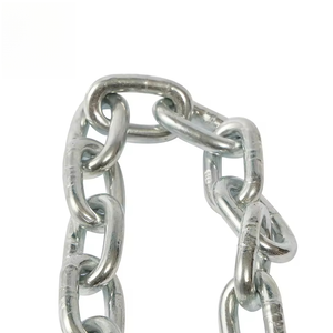 Cadena de elevación galvanizada de alta resistencia de grado 80, construcción soldada a prueba de óxido de 4mm - Product Image 2