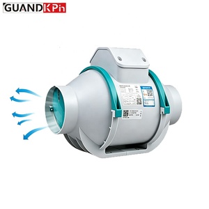 Ventilateurs d'extraction à flux diagonal à économie d'énergie, directement de l'usine - Châssis en PP ignifuge avec pales en ABS PC ignifuges - Product Image 5