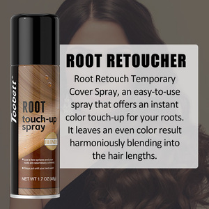 OEM/ODM 1,7oz Magisches Haaransatz-Abdeckungsspray Temporärer Grau-Abdeckungs-Concealer Haaransatz-Retuschierung Passend zur Haarfarbe Für Alle Haartypen - Product Image 4