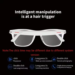 Kính râm thông minh Senbono E13-C có tai nghe nhạc gọi rảnh tay không dây BT Kính mắt chống Xanh khẩu lệnh thông minh - Product Image 3
