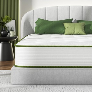 Colchón personalizado de 14 pulgadas de felpa de <span class=keywords><strong>gel</strong></span> medio-suave de espuma viscoelástica de tamaño King para uso en el hogar, escuela, Hospital, Hotel - Product Image 4