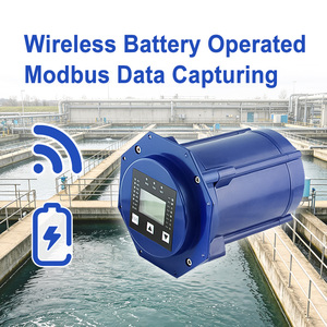 Dispositivo de captación de datos Modbus 4G LTE operado por batería, sistema de riego agrícola, controlador de riego inalámbrico - Product Image 1
