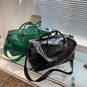 Японская дорожная сумка-органайзер Oxford с разделением на сухое и влажное отделения, большой вместимости, с мягкой ручкой и плечевым ремнем, унисекс, для фитнеса и путешествий - Product Image 1