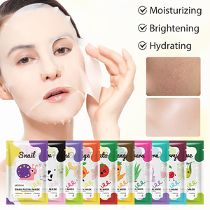 OEM Etiqueta Privada 10 Tipos Mascarillas Belleza Reafirmante Suavizante Hidratante Cuidado DE LA Piel 25ml MOOYAM Mascarilla Facial - Product Image 4