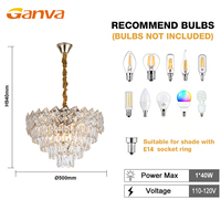 Lustre en cristal moderne de luxe à prix d'usine, luminaire suspendu romantique en forme de pétale pour salon et restaurant