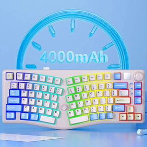 Nhà Máy Bán Buôn Leobog A75 75% Alice Bố Trí 83 Phím Ba Chế Độ Chơi Game Bàn Phím Với Núm Và Phím Điều Khiển Thiết Kế - Product Image 5