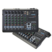 Console de mixage audio professionnelle Accuracy Pro Audio TD8 pour spectacles en direct, équipement musical, contrôleur DJ/Console de mixage audio