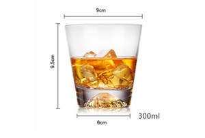 แก้วไวน์คริสตัลภูเขาไฟฟูจิญี่ปุ่น แก้ววิสกี้ร็อค Snow Mountain XO แก้ววิสกี้ฟูจิยามะ Snowberg แก้วน้ำ พร้อมกล่องของขวัญ - Product Image 2