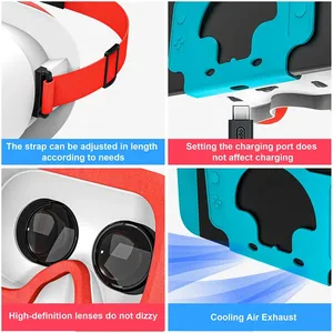 Auricolare 3D VR per <span class=keywords><strong>Nintendo</strong></span> <span class=keywords><strong>Switch</strong></span> OLED modello/<span class=keywords><strong>Nintendo</strong></span> <span class=keywords><strong>Switch</strong></span> VR per la realtà virtuale occhiali da sole <span class=keywords><strong>Switch</strong></span> VR Labo cuffie - Product Image 6