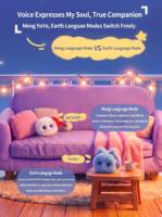 Robot compagnon intelligent, peluche parlante pour enfants, apprentissage de l'histoire, cadeau, peluches intelligentes avec IA