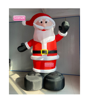 Joyeux Noël Arche gonflable extérieure Grotte du Père Noël Oxford PVC Maison de Noël Événements festifs Promotions Publicité