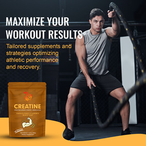 Vente flash : Poudre de créatine pour adultes, contient de la créatine monohydrate, soutient la force et la croissance musculaire, poudre de créatine monohydrate - Product Image 4