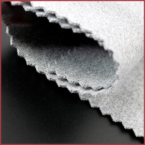 Tissu en néoprène composite <span class=keywords><strong>gris</strong></span> <span class=keywords><strong>chiné</strong></span> de qualité supérieure, à bords festonnés, doux, élastique et épongeux, pour sacs et étuis de protection électroniques - Product Image 3