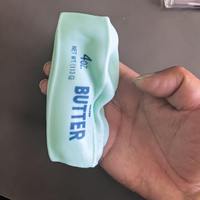 Jouet sensoriel anti-stress triangulaire sans rebond en TPR, effet beurre de vaseline, à remontée lente, coffret cadeau