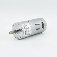 Motor de CC con caja de engranajes de 37 mm, 12 V, con escobillas, alto torque de 2 Nm, con codificador de 555 canales de motor para robot de automatización