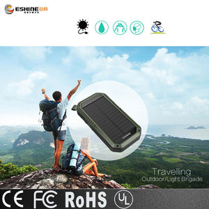 Banco de energía solar de 10000mAh, 21 luces LED, carga de 3 dispositivos, ABS duradero, entrada de 5V/2A, ideal para exteriores - Product Image 6