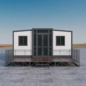 Sang trọng di chuyển prefab container nhà 40ft 30ft 20ft 2 câu chuyện Tiny nhà có thể gập lại mở rộng căn hộ cho khách sạn sử dụng - Product Image 1